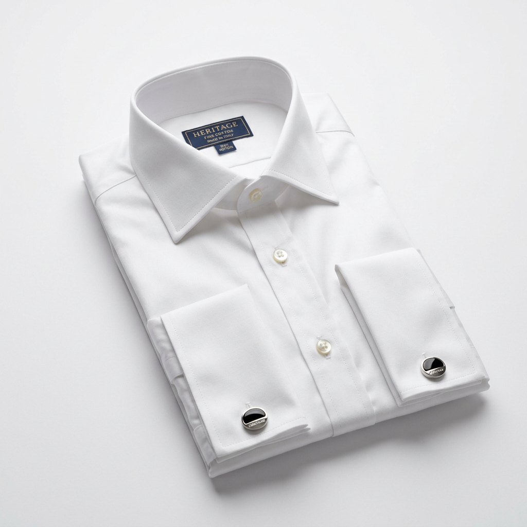 Scarlet White Liner Formal Shirt