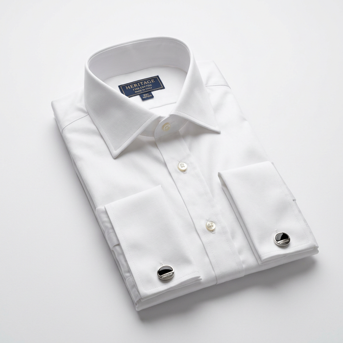 Scarlet White Liner Formal Shirt