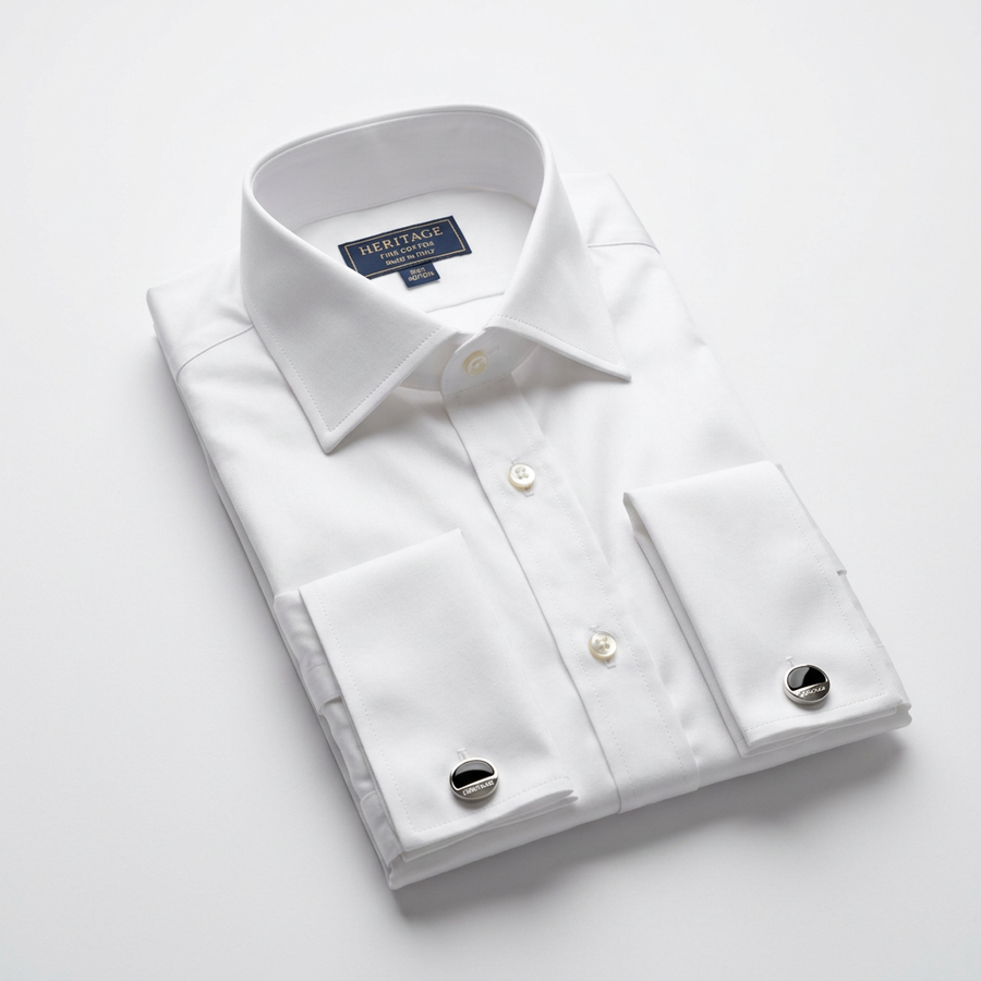Scarlet White Liner Formal Shirt