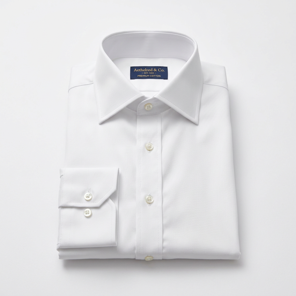 Eclipse White Liner Formal Shirt