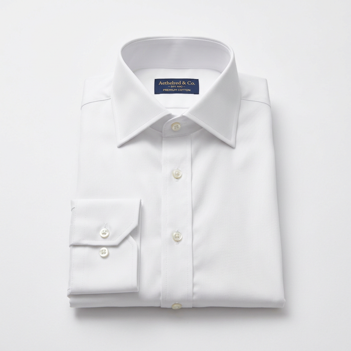 Eclipse White Liner Formal Shirt