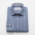 Matrix Blue Checks Formal Shirt